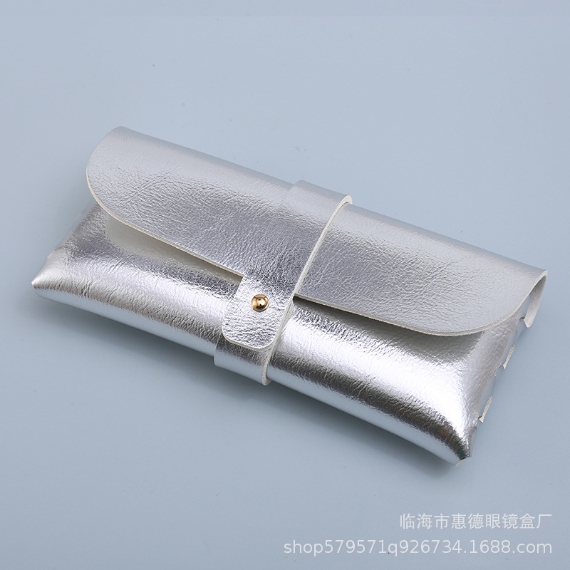 Picture of Factory Batch Glasses Case in stock New Single Nail Leather Sunglasses Bag Hand-woven Sunglasses Box Printable LOGO