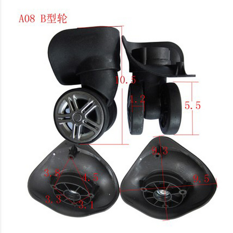 Picture of A generation of all kinds of luggage case wheel accessories luggage accessories universal wheel luggage suitcase wheel accessories