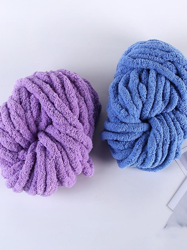 Picture of Extra thick ice bar thread cat tail Iceland thread hand-woven DIY scarf blanket floor mat cat nest sofa cushion line