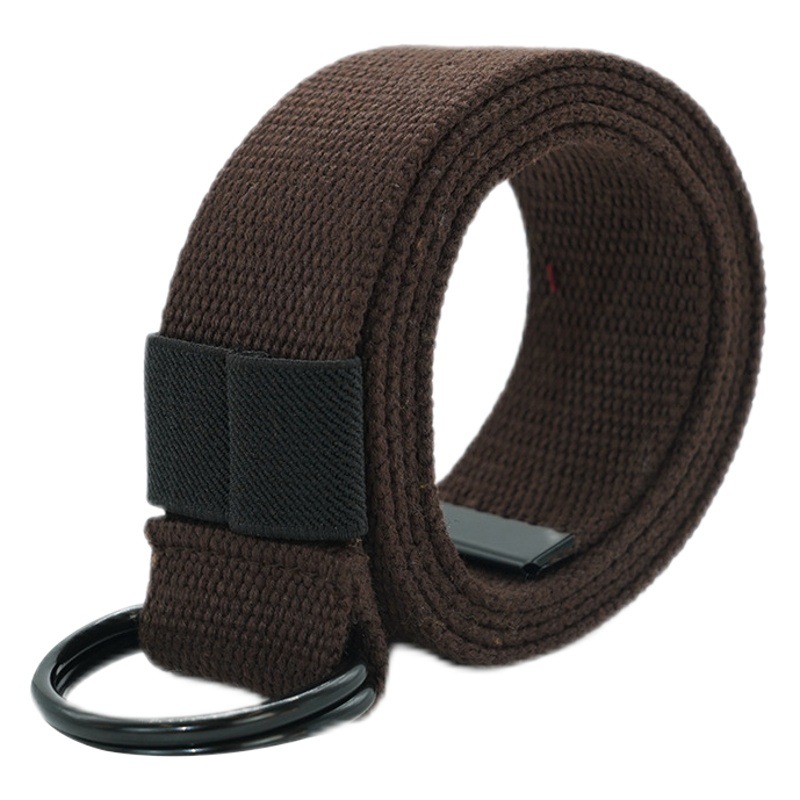 Solid Color Simple Fashion Atmospheric Belt Camping Outdoor Equipment Pin Buckle Training Belt Sports Wholesale Waist Decoration