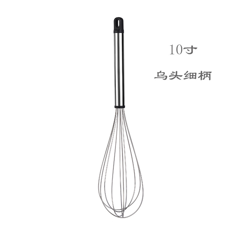 Picture of Baking tools egg beater stainless steel bold blender semi-automatic egg beater manual Mini Silicone dispenser