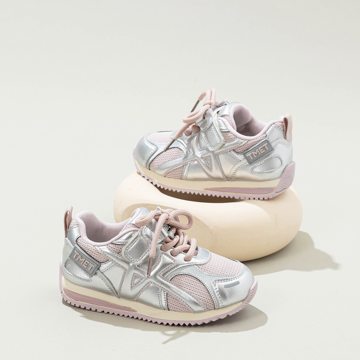 Girls' Shoes Korean Style 2025 Spring New Children's Torre Shoes Girls' Casual sneaker Mesh Shoes