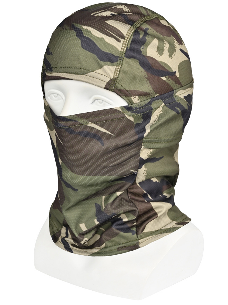 Picture of Cross-border Motorcycle Headgear Outdoor Dust-proof Drying Riding Mask Balaclava Hat Summer Tactical Camouflage Mask