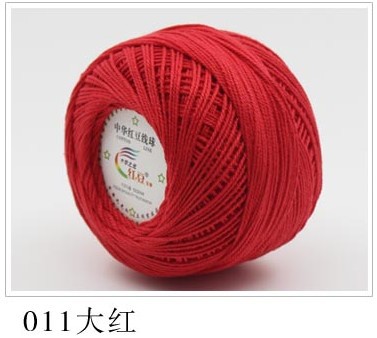 Picture of 3 # Size Lace Thread Crochet Wool Crochet Thread Crochet Thread Cotton Thread Coaster Thread Spring and Summer Wool