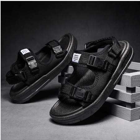 Picture of Cross-border exclusive for fashion casual open toe breathable beach Velcro foreign trade Men's drag cool beach shoes factory wholesale