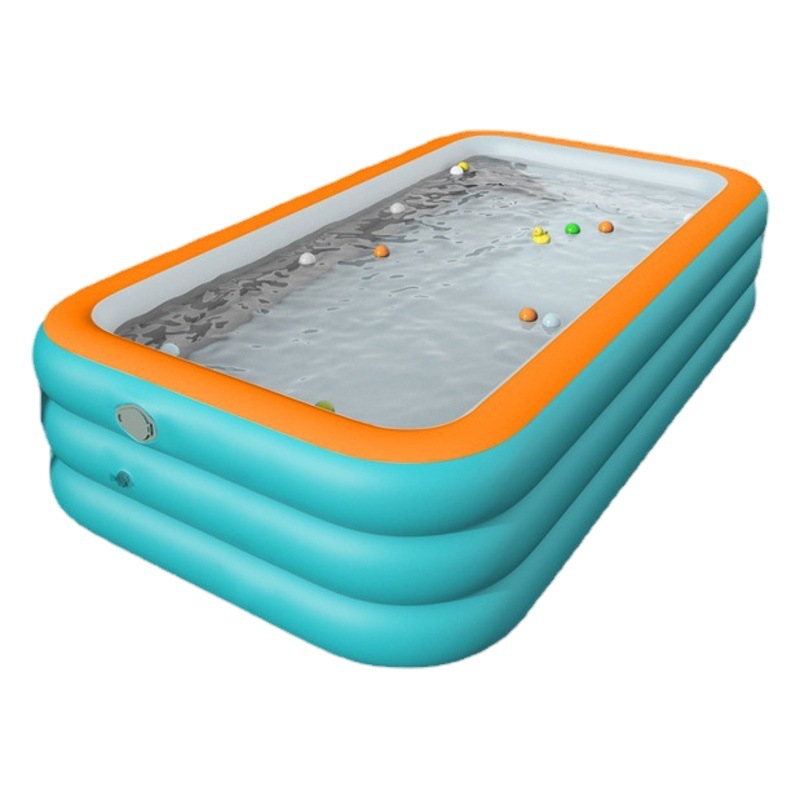 Inflatable Swimming Pool Children's Household Foldable Baby Baby Kids Adult Outdoor Family Bathpool Swimming Bucket