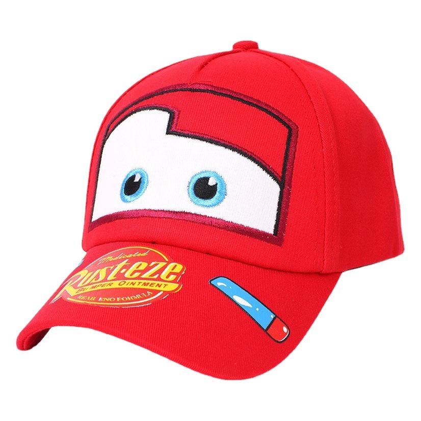 Picture of AliExpress Cross-border European and American Cap Children's Hat Spring and Summer Leisure Cartoon Car Story Sunscreen Baseball Cap