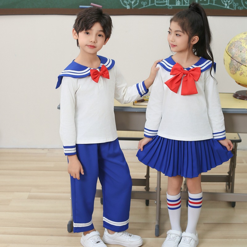 Picture of Children's Autumn Suit Sailor Moon Cosplay Stage Catwalk Water Ice Moon Dress Female Performance Clothing K-Style