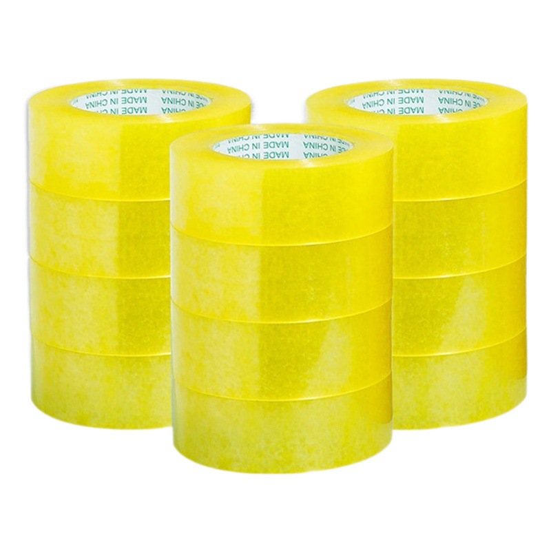 Foshan in stock packaging tape logistics tape factory logistics packaging tape roll large roll tape processing logo