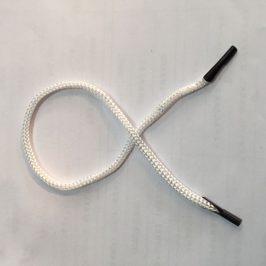 Picture of Factory spot PP portable rope hook gift box bag rope flat raincoat drawstring polypropylene colored straw hat rope