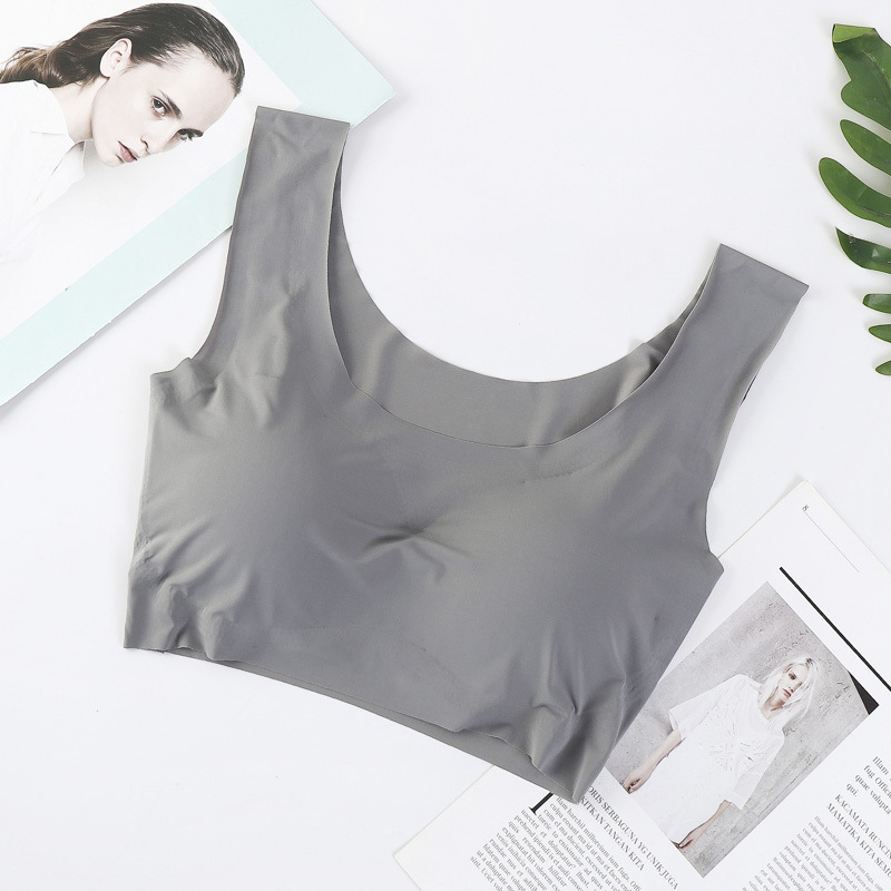 Picture of Shangpin Anxin Generation Seamless No Steel Ring Ice Silk Gather Large Size Running Vest Yoga Sports Underwear Women's Bra