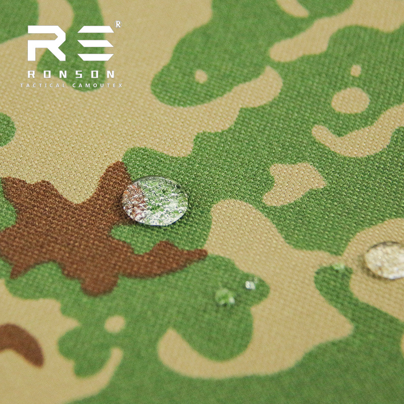 Picture of JSDF Japan Self-Defense Force Jungle Camouflage 1000D Empty Silk Polyester Tailable Waterproof High Strength Oxford Cloth