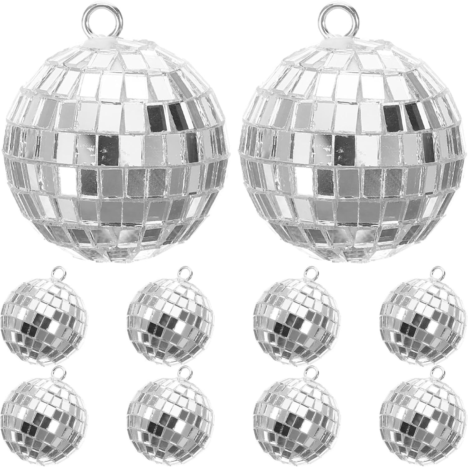 Disco Reflective Ball Mirror Ball Christmas Tree Pendant 2025 New Cross-Border Amazon Christmas Decoration Supplies