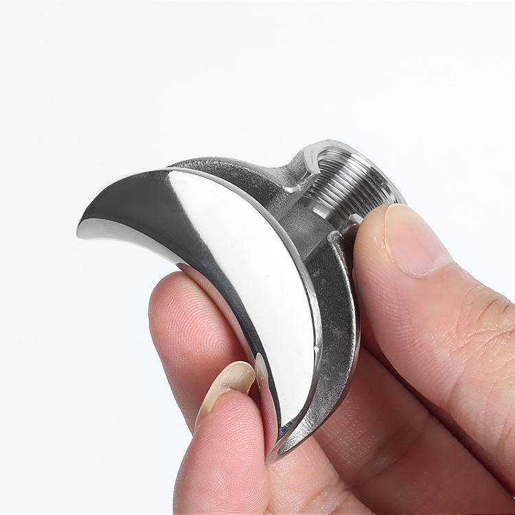 Picture of Semi-automatic coffee machine handle diverter nozzle stainless steel diverter nozzle single double 58mm Aibao accessories
