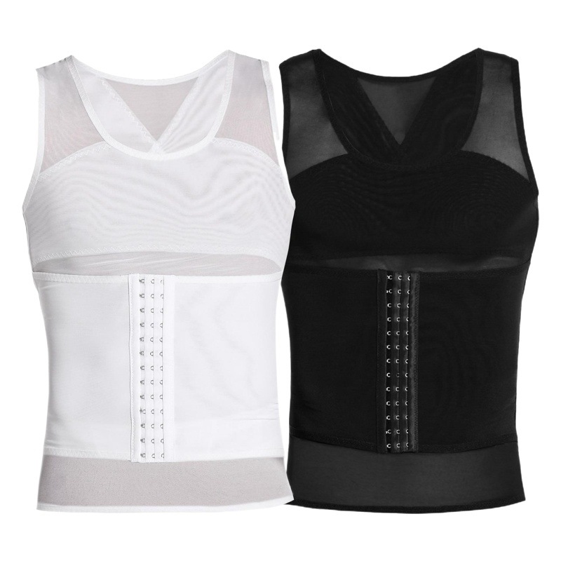 Men's Breasted Adjustable Belly Shaped Clothes Belly Styled Waist Belly Styled Vest Invisible Breathable