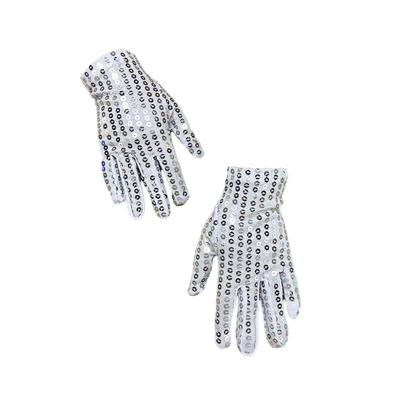 Picture of Children's Day Stage Sequin Gloves Become Children's Performance Dance Gloves for Party Night Dance Performances