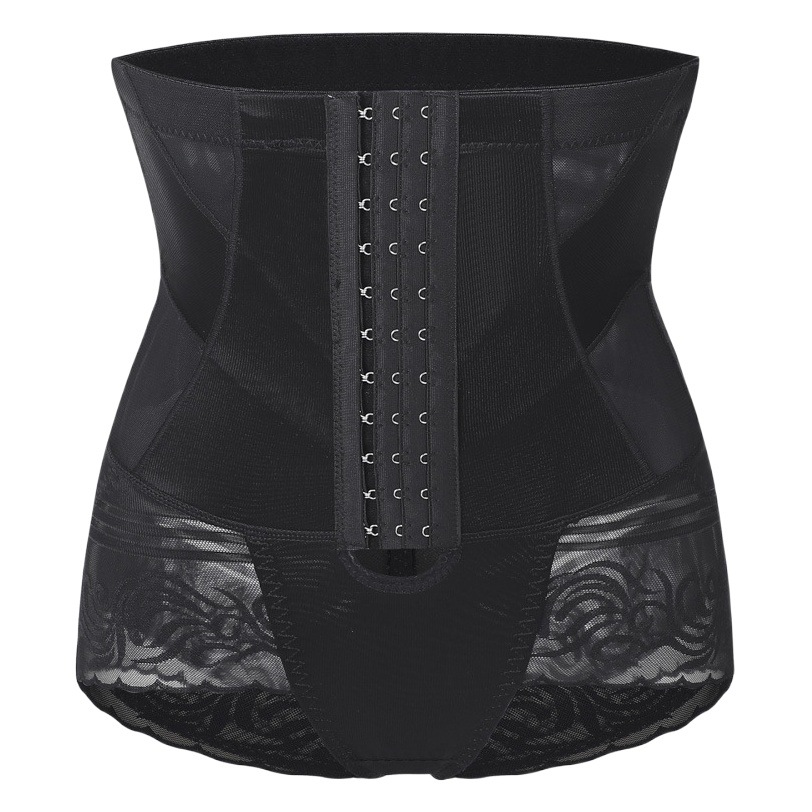 Slim Clothing Welcome Thin Breathable Ice Silk Tummy Control Underwear Women's Shaping Belly Buttoned Body Shaping Anti-Roll Tummy Control Pants to Lift Buttocks