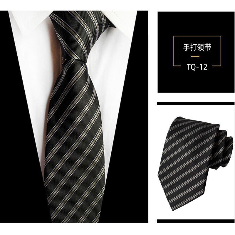 Picture of Tie clothing wholesale polyester material fashion business casual suit accessories source manufacturers in stock supply