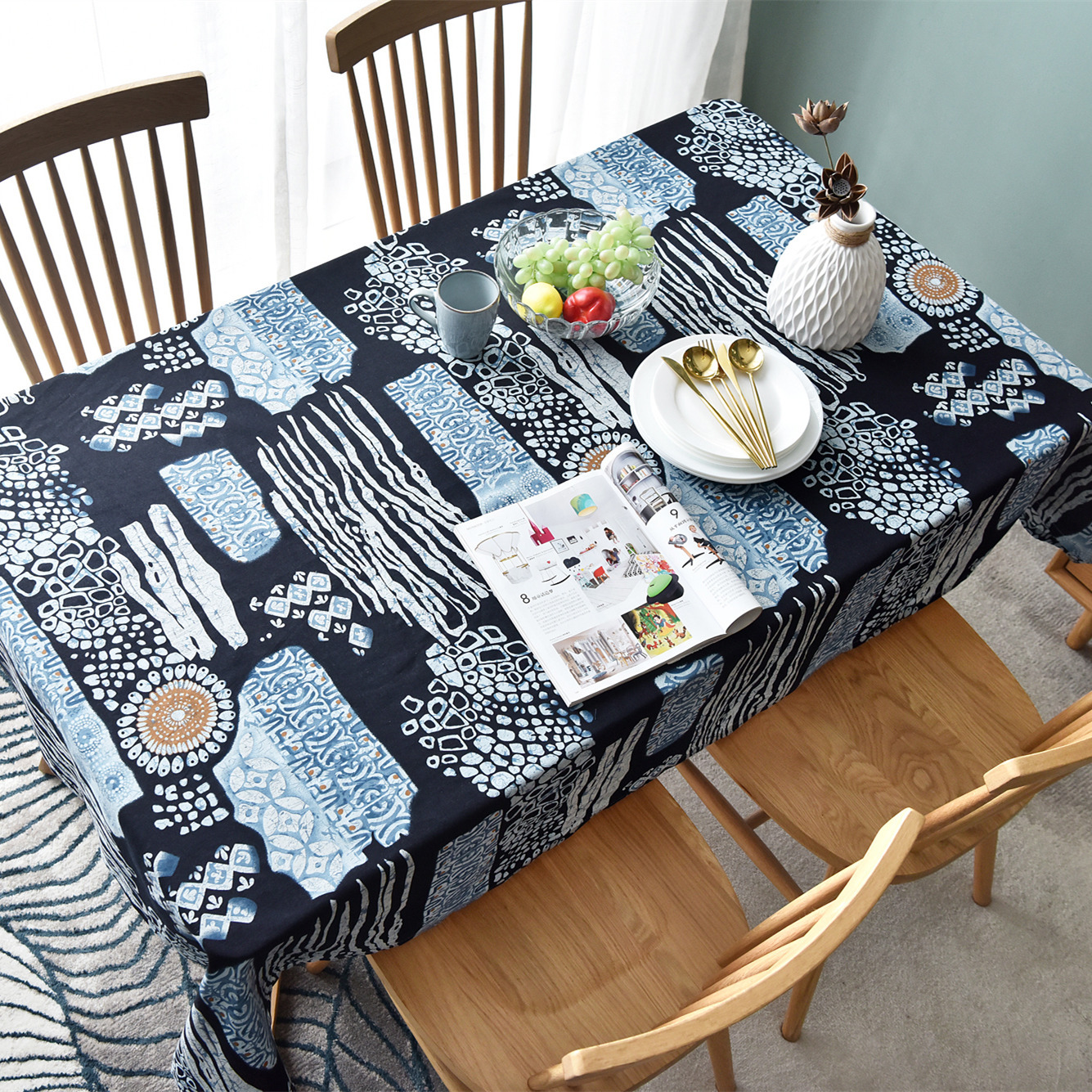 Cotton and linen digital printing fabric manufacturers direct supply digital printing cotton and linen fabric digital printing imitation linen fabric