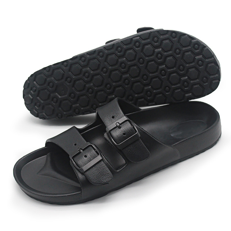 Picture of Cross-border EVA Light Men and Women Couple Summer Sandals and Slippers Outdoor Wear Fashion Buckle Casual Trendy 47 plus size Beach