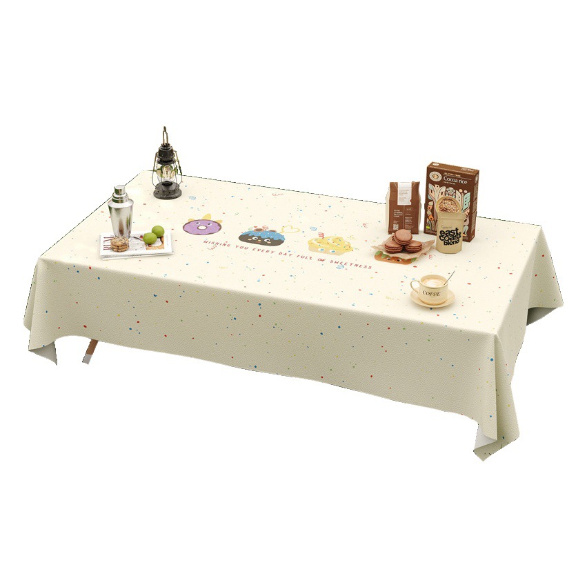 Outdoor tablecloth egg roll table light luxury high-grade sheepskin camping picnic tablecloth disposable oil-proof waterproof anti-scald mat