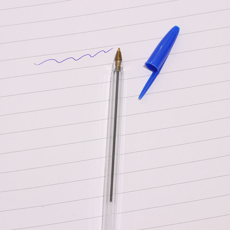 Picture of Cross-Border Red, Black and Blue Bullet Ballpoint Pen That Does Not Leak Ink, Creative Plastic Ballpoint Pen Wholesale, High-Looking Office Use