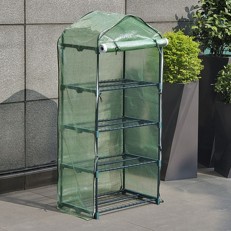 Picture of Balcony greenhouse outdoor greenhouse insulation shed garden courtyard fleshy seedling triangle plum warm cover a generation of hair