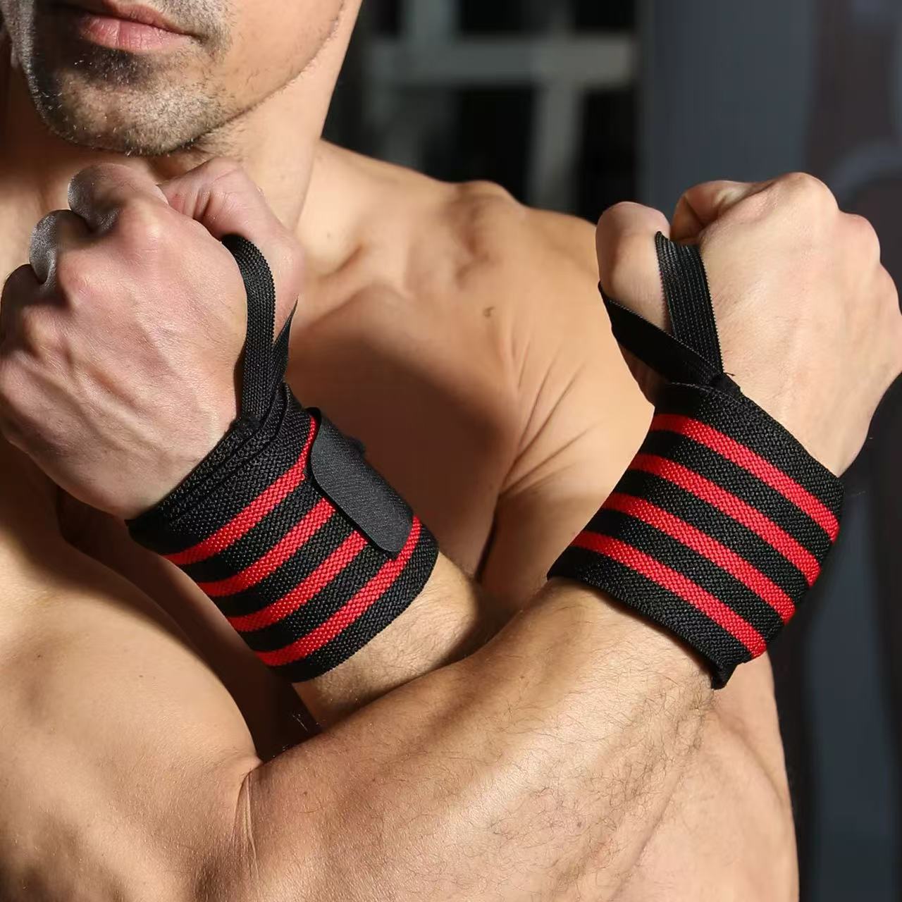 Bandage Sports Wrist Sprain Booster Belt Fitness Volleyball Basketball Protective Gear Weightlifting High Elastic Sports Wristband