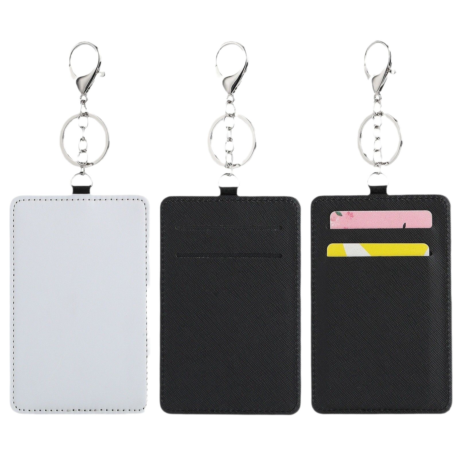 Picture of Thermal Transfer Sublimation Blank Traffic Card Holder Luggage Tag Work Card Holder Single-Sided Printed Card Holder Card Holder in Stock