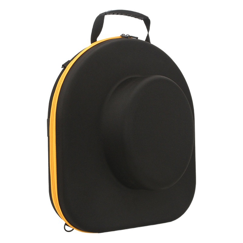 Discount cross-border cowboy hat storage bag portable anti-pressure EVA hard shell bowler hat storage box outdoor waterproof backpack