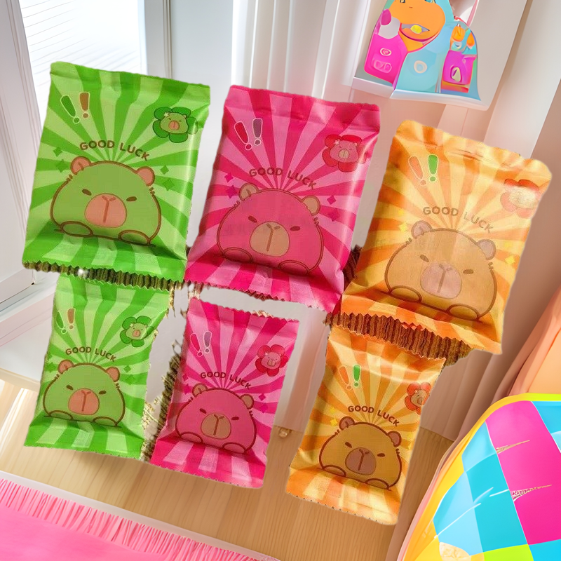 in stock Surprise Capibala Blind Bag Empty Bag Micro Small Jewelry Toy Pendant Craft Internet Celebrant Small Bag