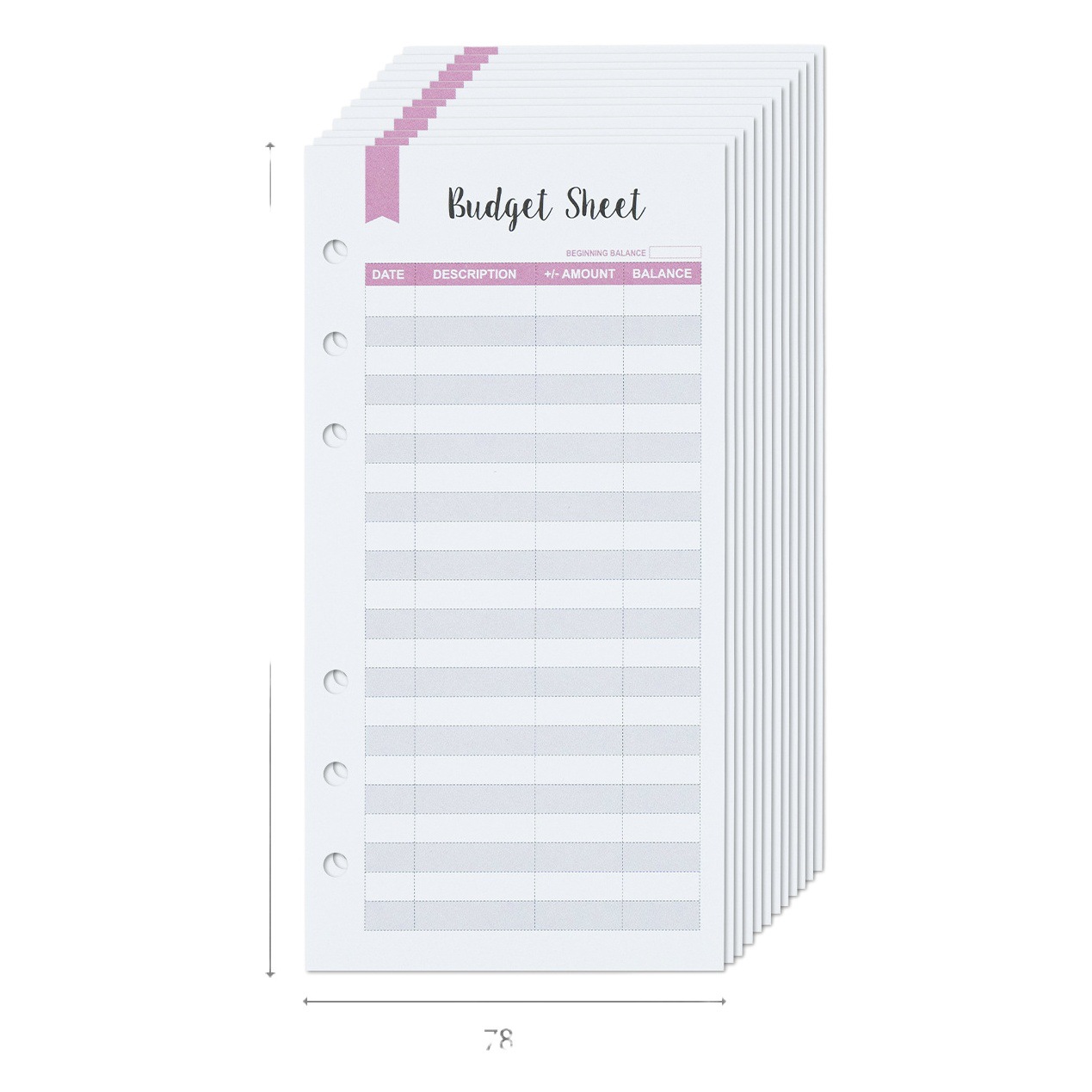 Cross-border Western-style monthly bookkeeping budget cash envelope suit creative savings wholesale hand account envelope stationery.