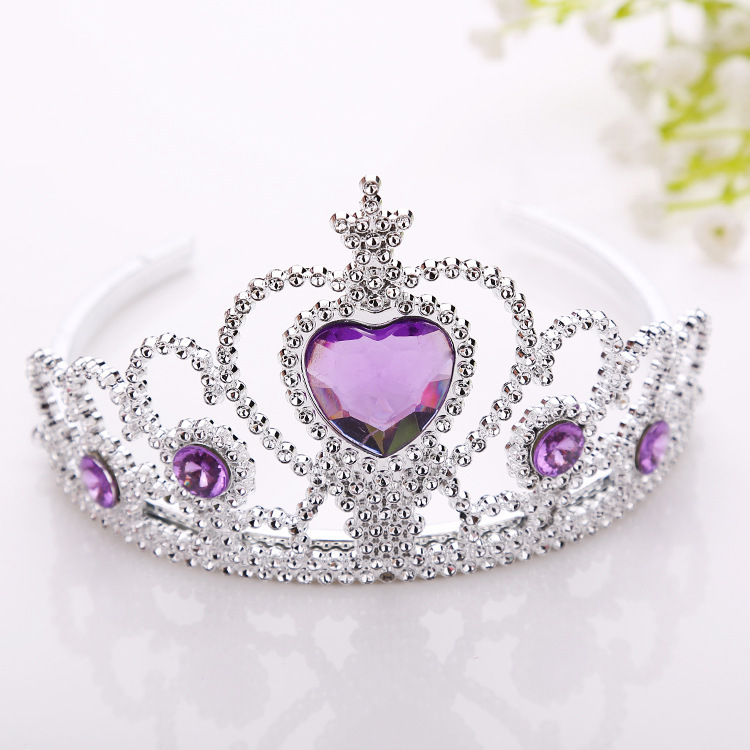 Frozen children crown princess headdress hair accessories headband plastic headband magic wand binary jewelry wholesale