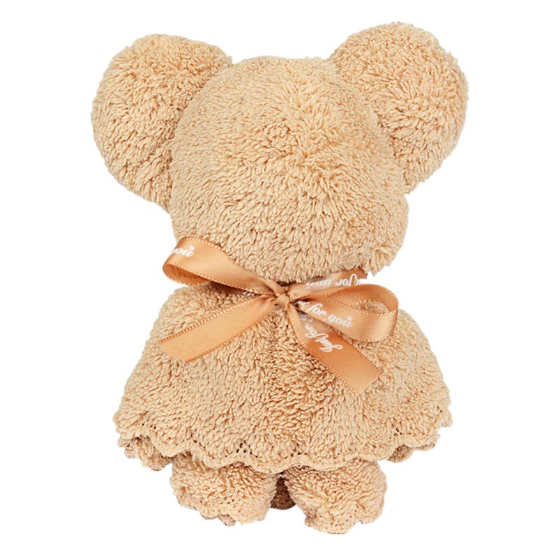 Coral fleece creative towel bear companion gift wedding birthday holiday business graduation gift wholesale
