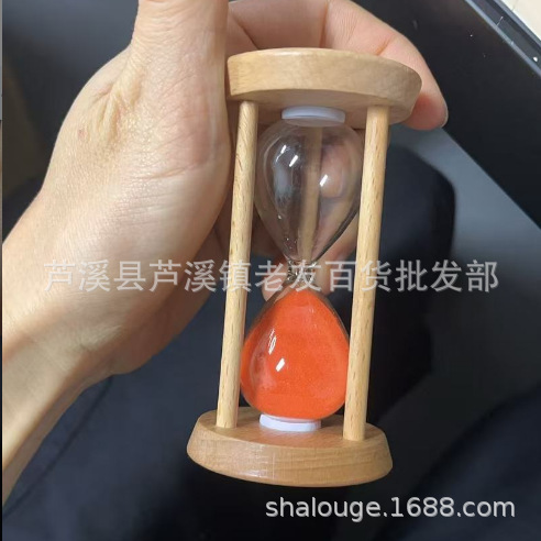 Picture of Japanese grocery wooden Sandy 1/3/5/10 minutes timer Leisure Family Creative home decoration gifts