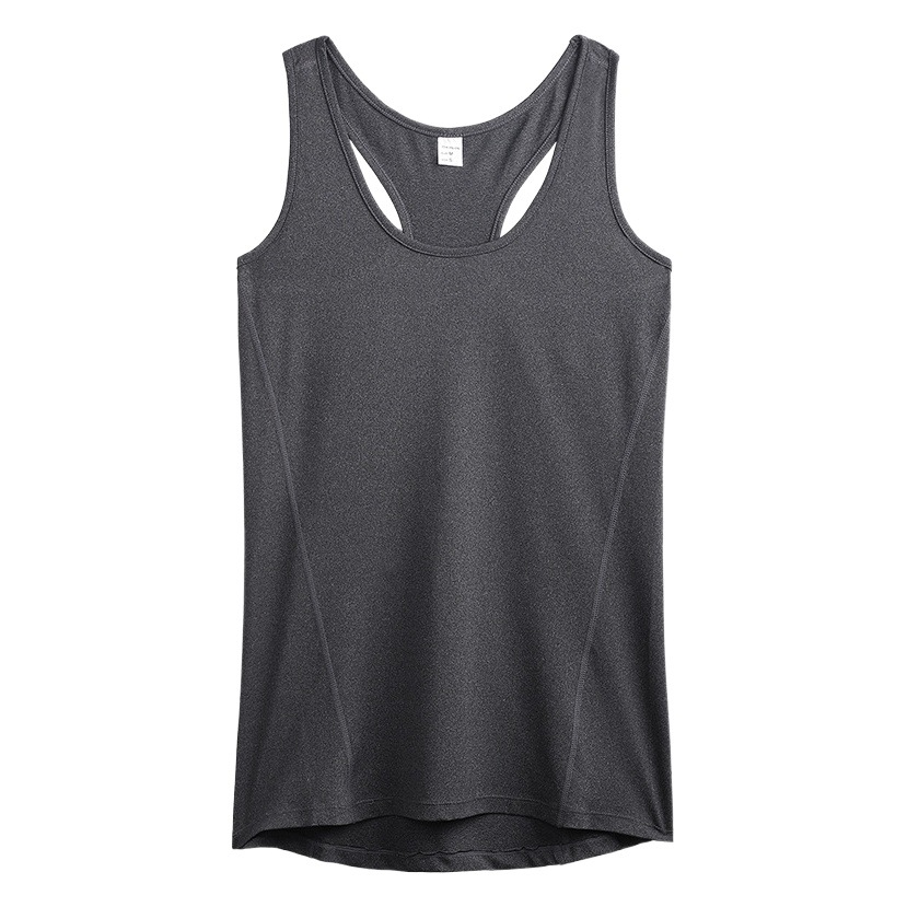 Spring and Summer New Yoga Vest Women's Skin-friendly Naked Training Fitness Sports Underwear Elastic Anti-running Light Outer Wear Base