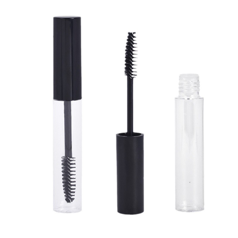 Picture of 10ml transparent fine mascara brush empty bottle growth liquid eyeliner empty tube makeup bottle sample with brush head