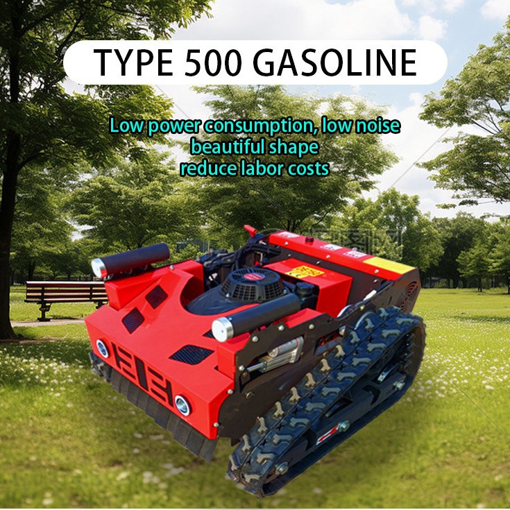550 Crawler Lawn Mower for Mountain Orchards, Municipal Sanitation Grass Shredder, Lawn Trimmer, Mountain Lawn Mower