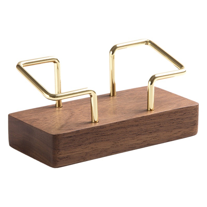 Business Card Box High-end Front Desk Business Card Display Card Shelf Storage Box Table Creative Desktop Business Card Holder