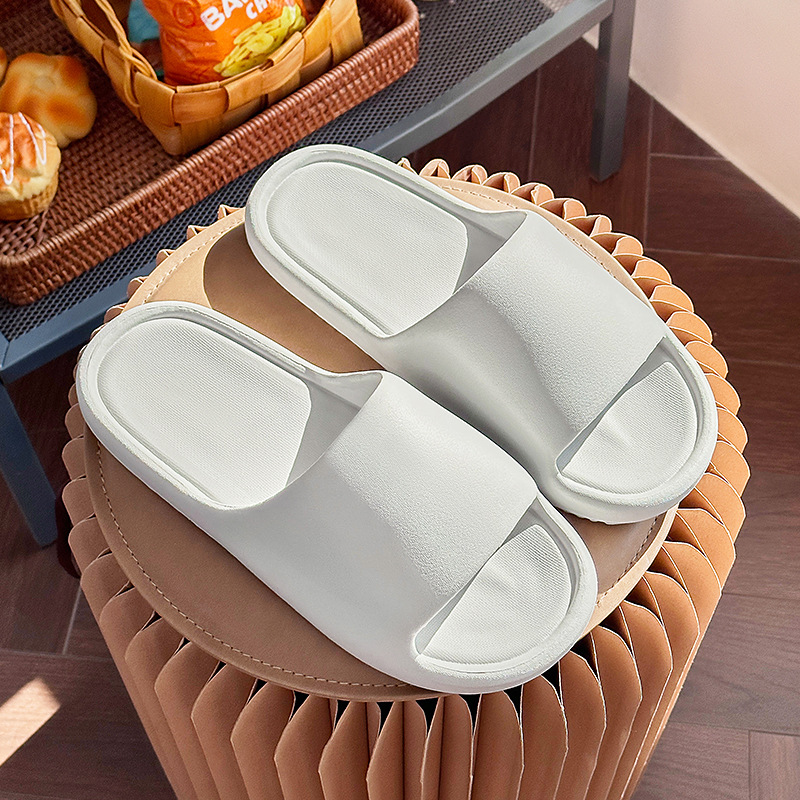 Picture of Cross-border TEMU foreign trade labeling sandals and slippers home indoor one-word drag non-slip eva slippers manufacturers wholesale