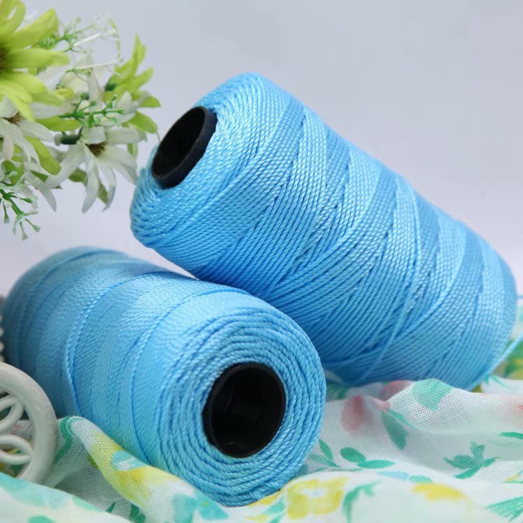 Picture of Gold thread mixed strand bright silk thread handmade diy crochet sweater doll scarf thread coat hand knitting thread factory wholesale