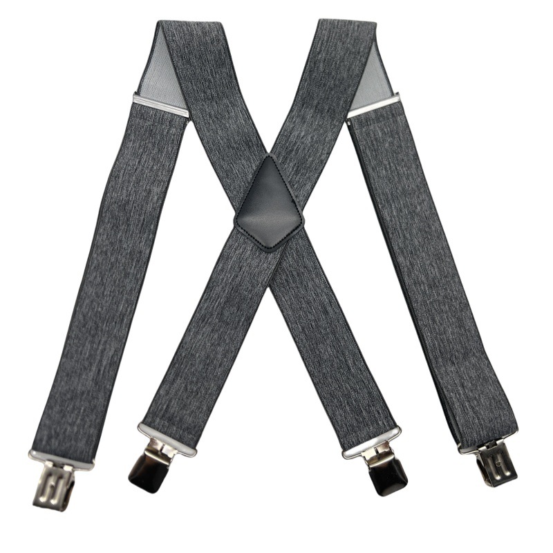 Picture of Cross-border source X type 5CM adult men's strap clip elastic elastic men's straps men's trousers suspenders