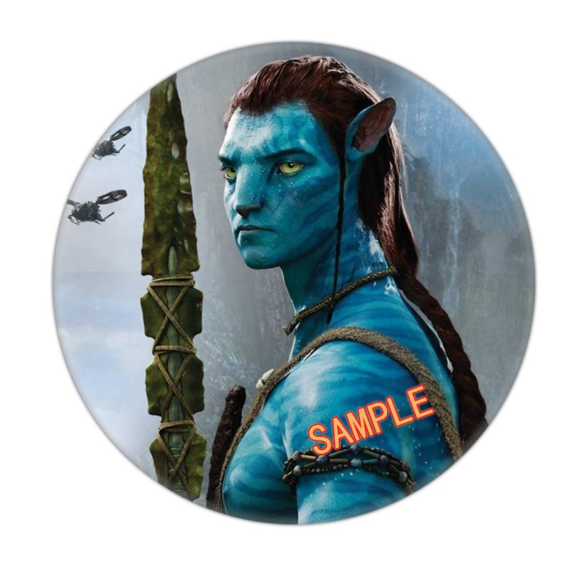 Picture of New Avatar 2 Movie Surrounding Badge Yum Tinplate Brooch 1-36