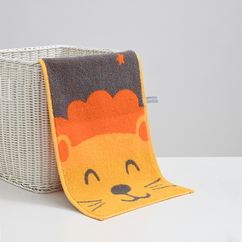 Picture of Jieliya Children's Towel Cotton Soft Absorbent Cute Pet Animal Cotton Children's Small Towel New 241324