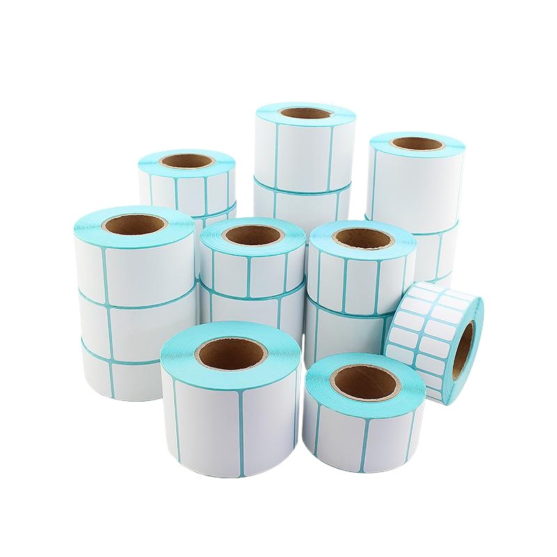 Picture of Three-proof thermal label paper 100*100908070 multi-specification eyoubao blank thermal sticker label