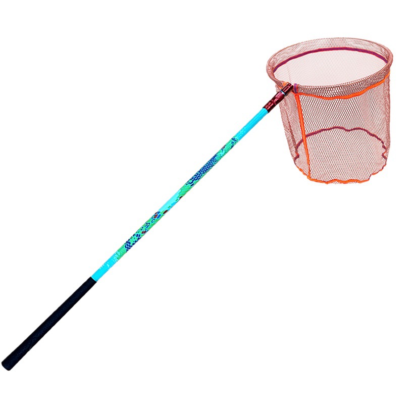 Carbon copy net Rod super hard folding telescopic competitive fishing net full copy Net Wholesale carbon copy net Rod giant