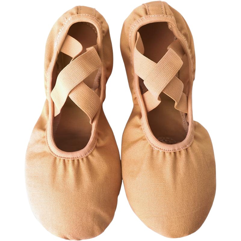 Dance shoes women's soft bottom exercise shoes drawstring-free stretch children's women's yoga shoes body Chinese dance shoes cat claw shoes