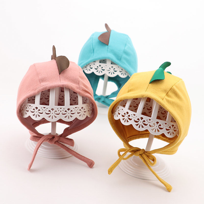 Picture of Baby Hat Spring and Autumn Thin Pure Cotton Cute Super Cute Ear Protection Hat Autumn and Winter Baby Lei Feng Cap Trendy