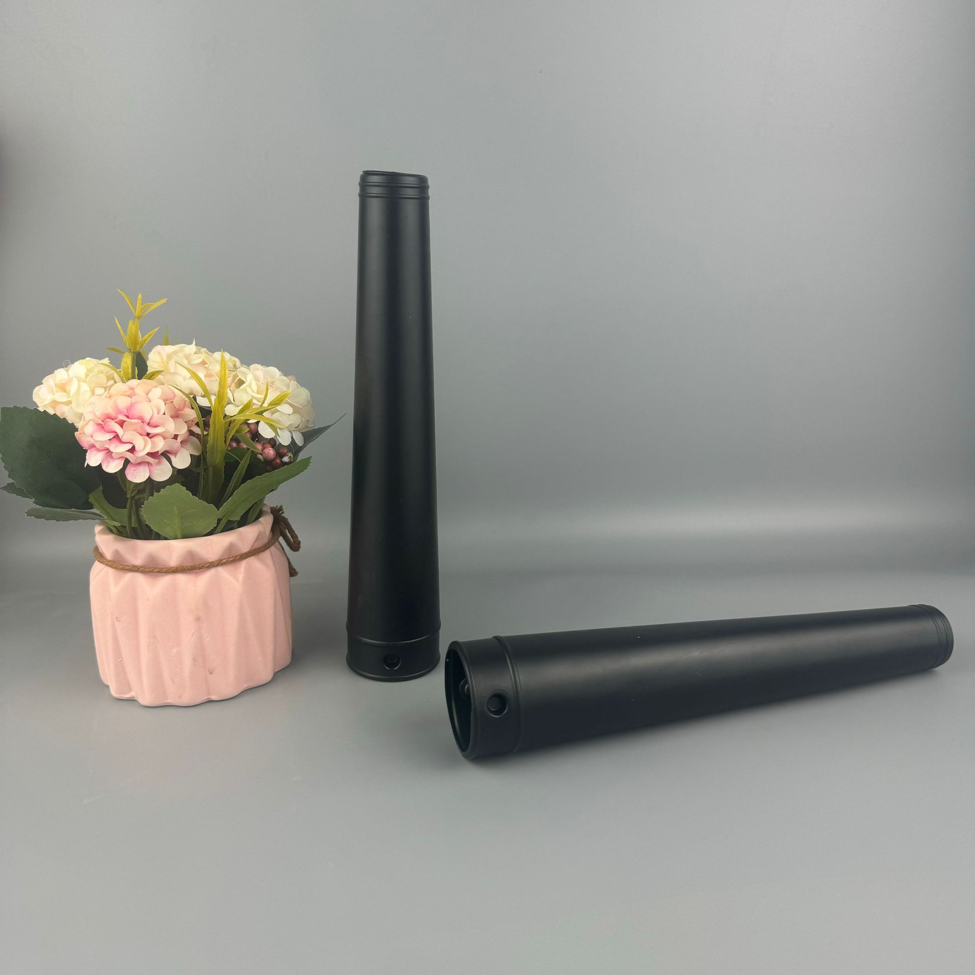 Suction Blower Blower Ducts Blower Accessories Ducts Dust Collector Small Air Nozzle Gathering Ducts Black Long Air Ducts