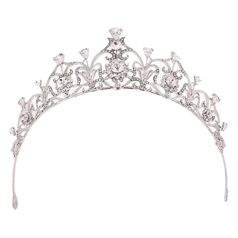 Princess Sophia Crown Elsa Frozen Headband Crown Children's Performance Headband Headwear Women's Rhinestones
